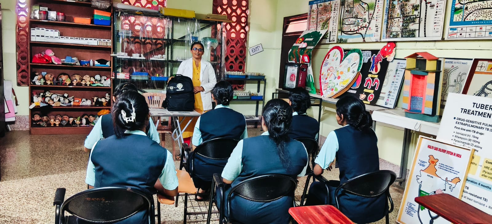 Classroom Learning Session — Canossa College of Nursing